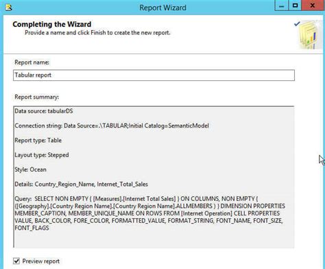 Image result for How to Create a Report in SQL Server Express