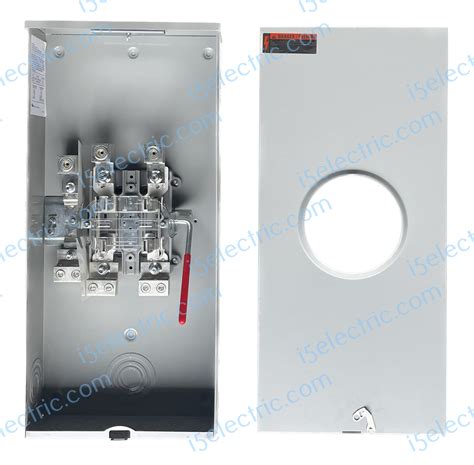 400 / 320 Amp Ringless Meter Base / Meter Socket with Lever Bypass Sin ...