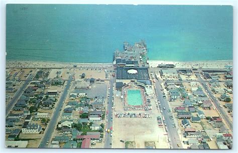 POSTCARD Seaside Heights New Jersey Amusement Complex Casino Pier ...