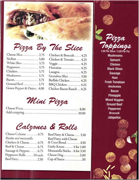Emilio's Pizza Restaurant in The Bronx / Menus & Photos