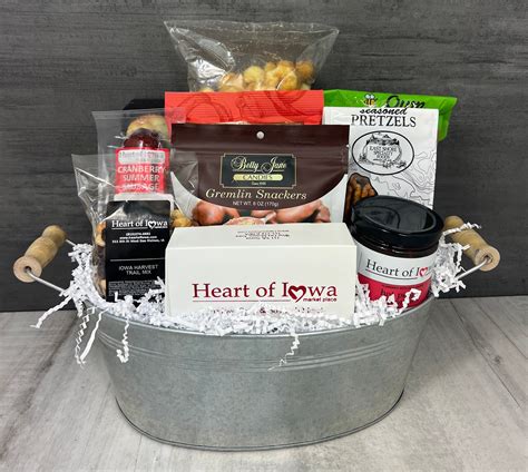Munchies & More Gift Basket – Heart of Iowa Market Place
