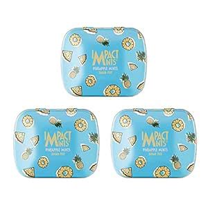Impact Mints Sugar Free Pineapple Flavour Mints Summer Edition (14g ...