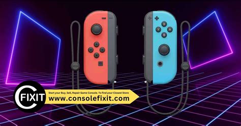 Fix Fast: Joy Con Repair Service Guide - Console Fixit®
