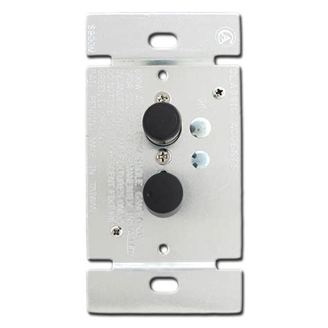Push Button Dimmer Switches, Push Button Light Dimmers Trimmed