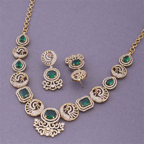 Emerald Aiyanna Victorian Jewellery Set - New Arrival – Bling Bag