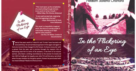 Book Review: In the Flickering of an Eye by Neelam Chandra Saxena