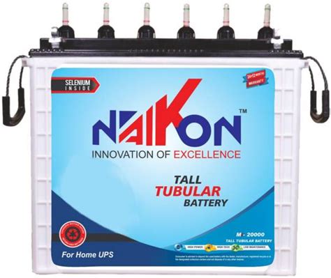 NAIKON 20000 Flooded Multi Cell (200 Ah) Flooded Multi Cell Inverter ...