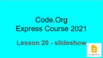 Image result for Code.org Express Course Lesson 20 Answers