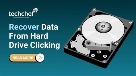 Why Your Hard Drive Clicks and How to Save Your Data Quickly - Techchef ...