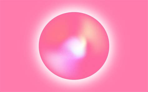 MacBook Pro Wallpaper - Pink Sphere