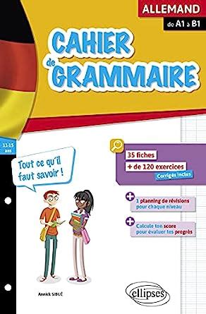 Amazon.in: Buy Cahier de grammaire allemande. fiches et exercices. tout ...