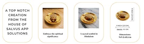 Buy Salvus App SOLUTIONS Handmade Metal Turtle & Plate for Pooja ...