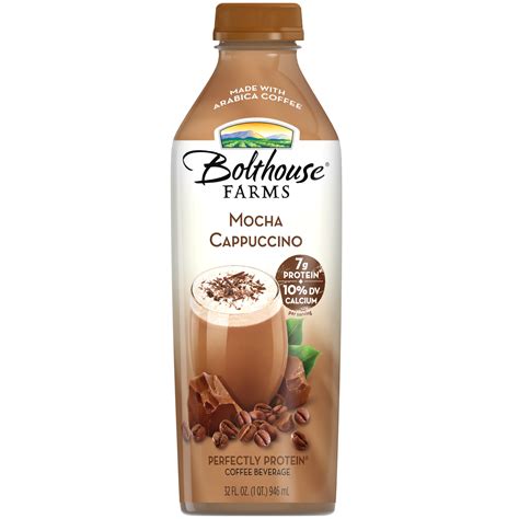 Bolthouse Farms Perfectly Protein Mocha Cappuccino Coffee Drink, 32 oz ...