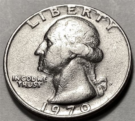 1970 D Washington Quarters - For Sale, Buy Now Online - Item #698806
