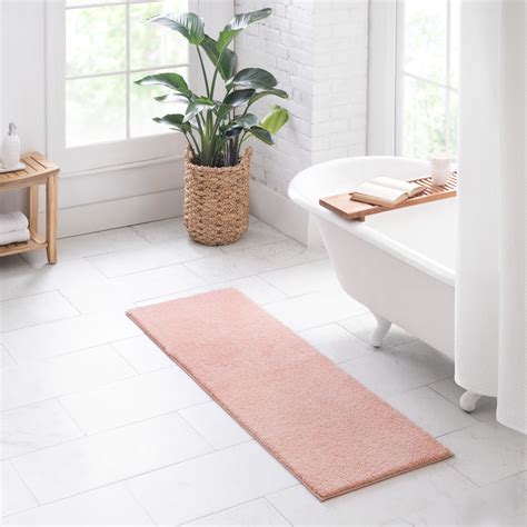 Better Homes & Gardens Ultra Soft Polyester Bath Runner Rug, 20" x 60 ...