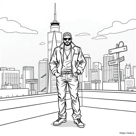 Gangster Boyama Sayfaları
