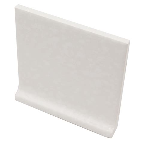 Daltile - Cove Base - 0400 Mayan White - A3401 - 4 X 4 Glazed Ceramic ...