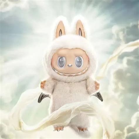 Labubu Zimomo Cloud Angel Plush Pendant