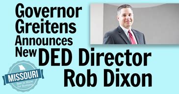 One on One with incoming Acting Director Rob Dixon