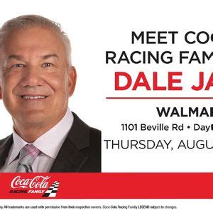 Meet Dale Jarrett, Coca-Cola Racing Family Legend, Walmart Daytona ...