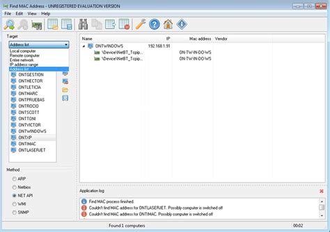 Descargar Find MAC Address 21.03 para PC Gratis