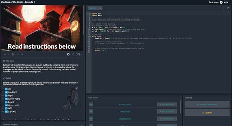 Codingame Test Python 的图像结果