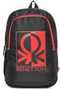 United Colors of Benetton Brand Logo Backpack 30 L Laptop Backpack ...