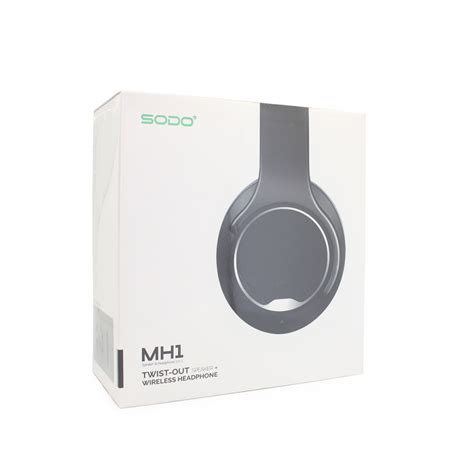 Bluetooth slusalice Sodo MH1 crne - Mob-Shop