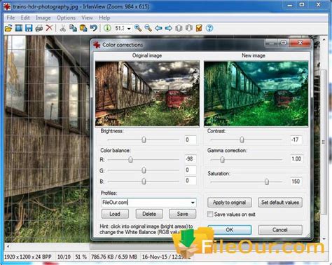 IrfanView 64 的图像结果