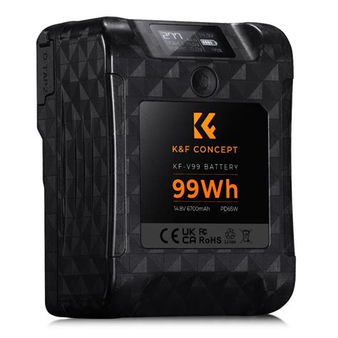 Mini V Mount Battery 6700mAh K&F Concept - KENTFAITH