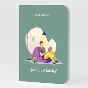KAANUKA A5 Notebook, 172 Pages, 80 GSM, Ruled, Themed Journals ...