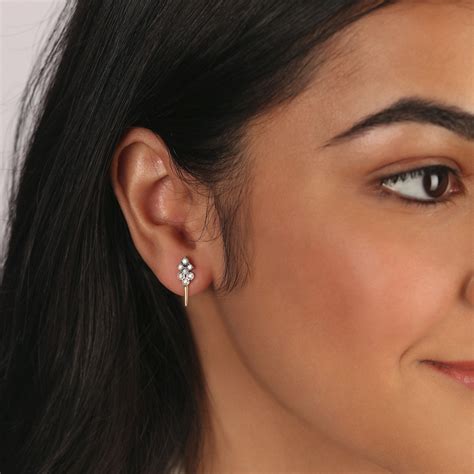 Aim for the Stars 14KT Diamond Stud Earrings