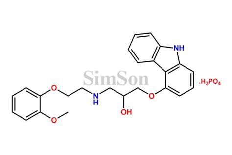 Carvedilol Phosphate | CAS No- 374779-45-0 | Simson Pharma Limited