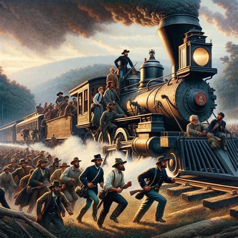 The Great Locomotive Chase of 1862: A Daring Raid on the Rails - Today ...