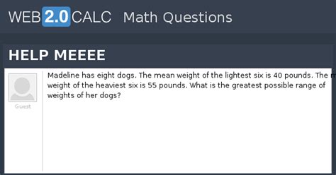 View question - HELP MEEEE