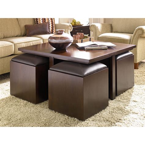 Coffee Table Over Ottoman
