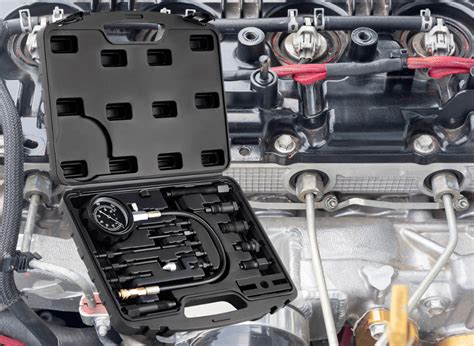 Image result for Compression Checking a Diesel Motor