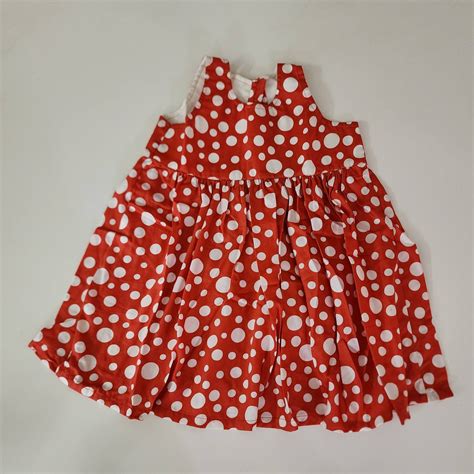 Red and White Polka Dot Frock – Sankalp Outfits