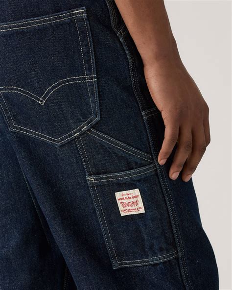 568™ Loose Straight Double-knee Carpenter Men's Jeans - Dark Wash ...