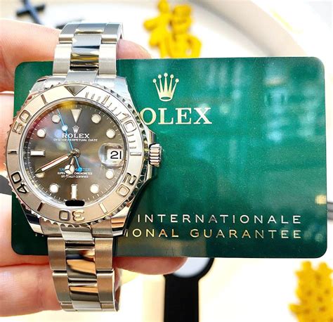 Rolex 268622 yacht master 37mm rodium, Luxury, Watches on Carousell