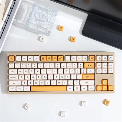 Sumgsn Honey Milk Keycaps 138 Keys PBT Dye-Sub XDA Profile India | Ubuy