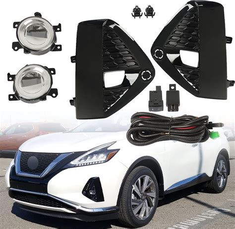 Amazon.com: labwork Left Driver & Right Passenger Sides Pair Fog Lights Assembly Replacement for ...