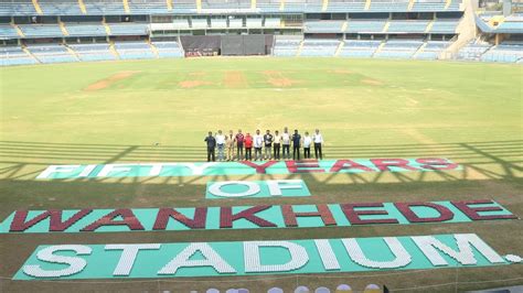Mumbai Cricket Association Celebrates 50 Years Of Wankhede Stadium With ...