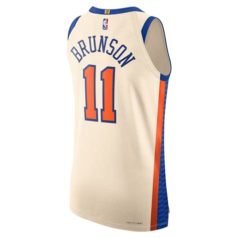 Jalen Brunson New York Knicks Nike Unisex 2025/26 Authentic Jersey ...
