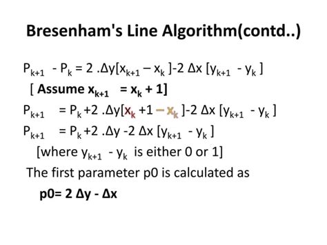 Image result for Breshman Line Drawing Algorithm