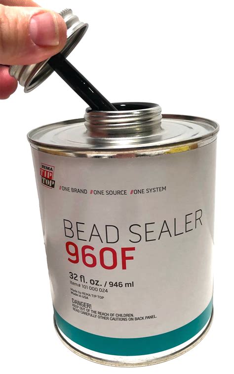 Rema Tip Top 960F Tire Bead Sealer, Rim Sealer 32 fl oz can - Brush To ...