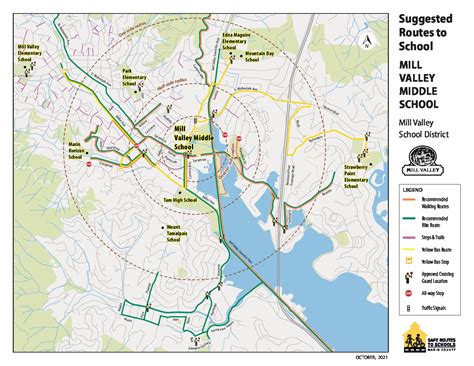 Suggested Routes to School Maps | Safe Routes to Schools - Marin County
