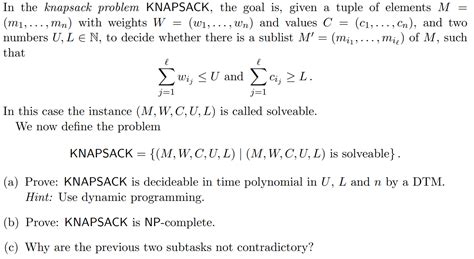 Image result for Knapsack Problem Question with Answer