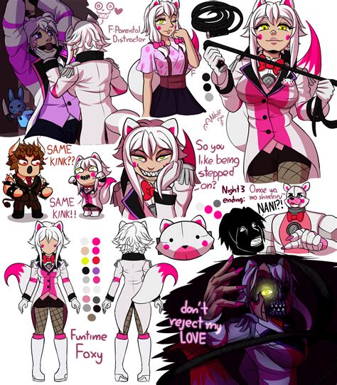 Funtime Foxy by Wolf-con-f on Deviantart | Imagenes de fnaf anime, Fnaf ...