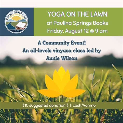 Events — Paulina Springs Books